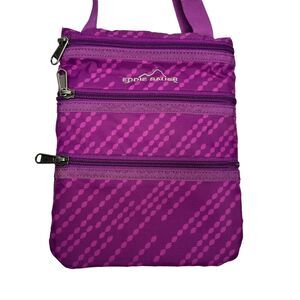 Eddie Bauer Purple Crossbody Purse